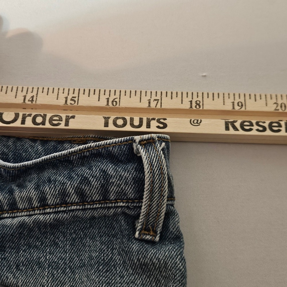 Vintage Levi 505 Regular Fit 90s Blue Denim Jeans Mens Size 34 x 32 1998 - Picture 5 of 14